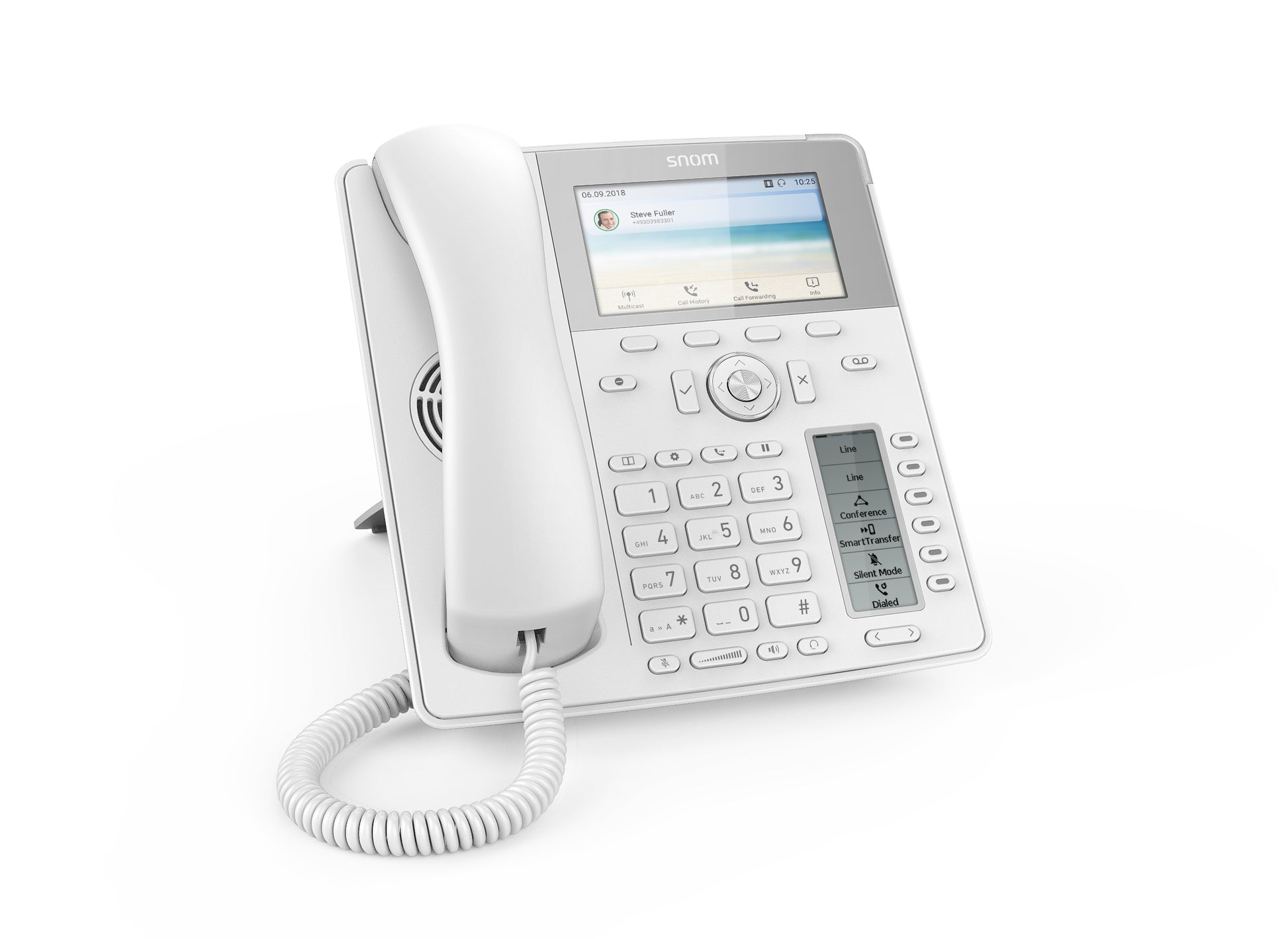 Snom D785 – Tischtelefon, Weiss
