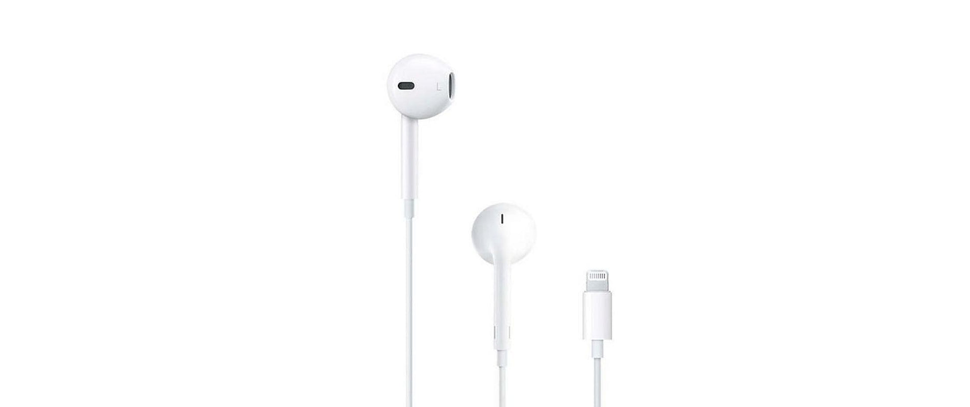 Apple EarPods mit Lightning-Connector – In-Ear Headset – Lightning, mit Fernbedienung und Mikrofon – Weiss