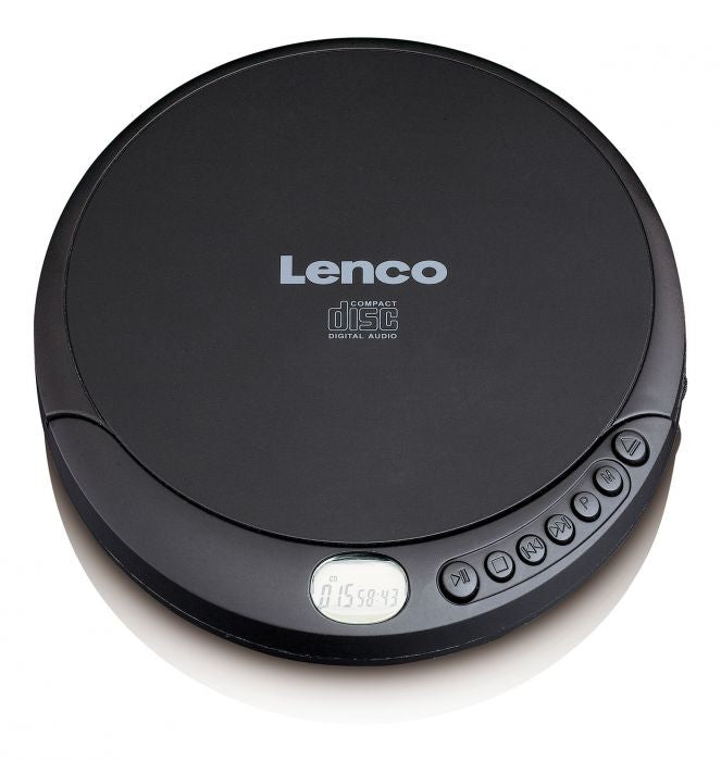 Lenco CD-010 – Portabler CD-Player – Schwarz