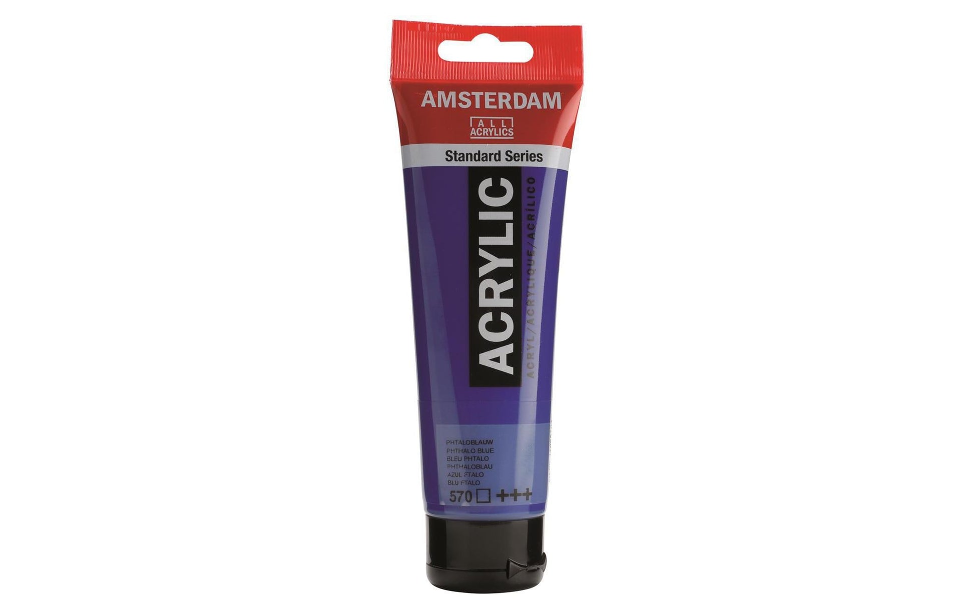 Royal Talens Amsterdam – Acryl Standard – Acrylfarbe – Phthaloblau, 120 ml