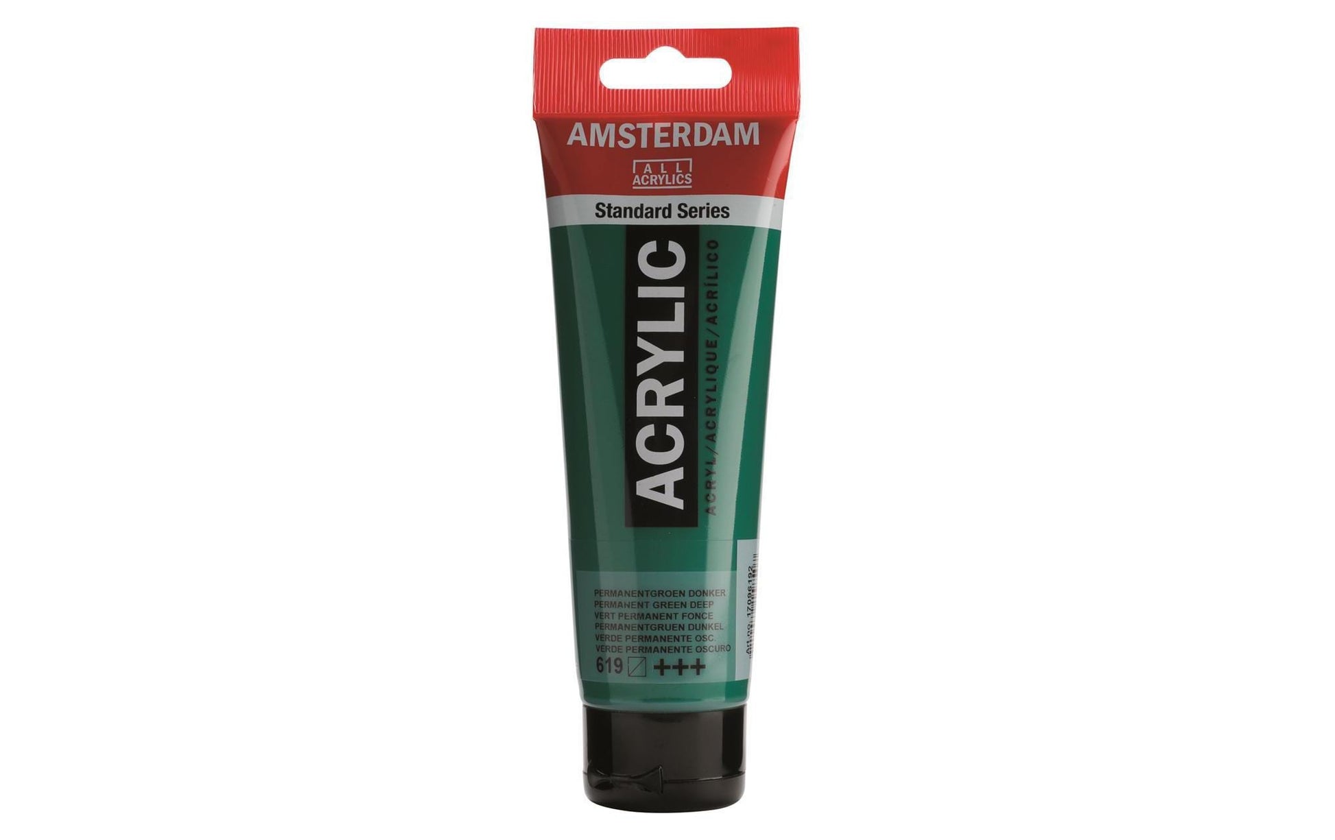 Royal Talens Amsterdam – Acrylic Standard – Acrylfarbe – Dunkel Permanentgrün, 120 ml