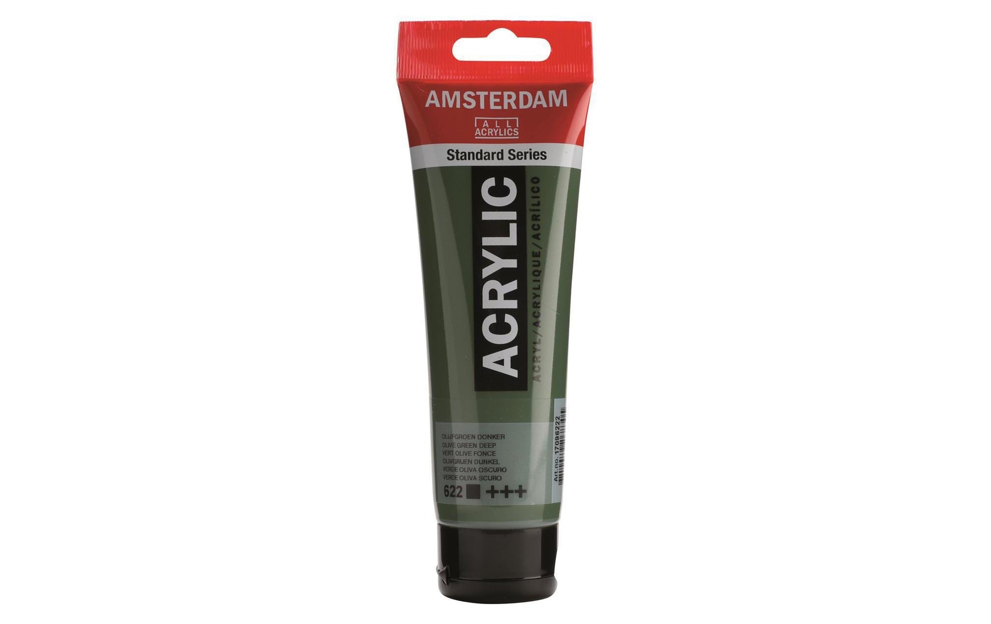 Royal Talens Amsterdam – Acrylic Standard – Acrylfarbe – Dunkelolivgrün, 120 ml