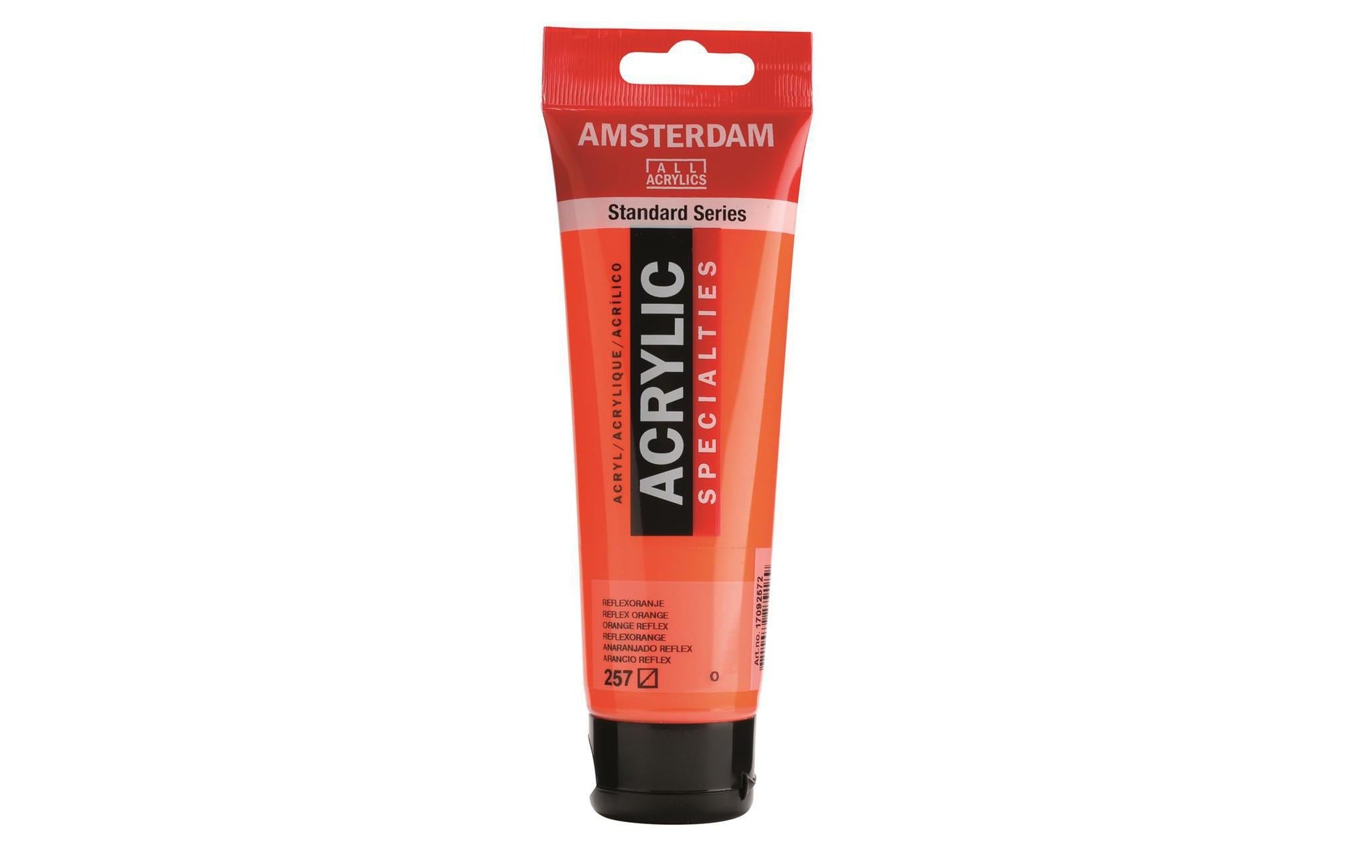 Royal Talens Amsterdam – Acrylic Standard – Acrylfarbe – Reflexorange, 120 ml