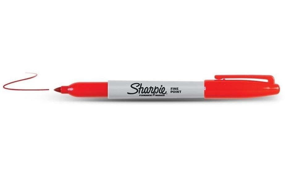 Sharpie Permanent Marker – rot