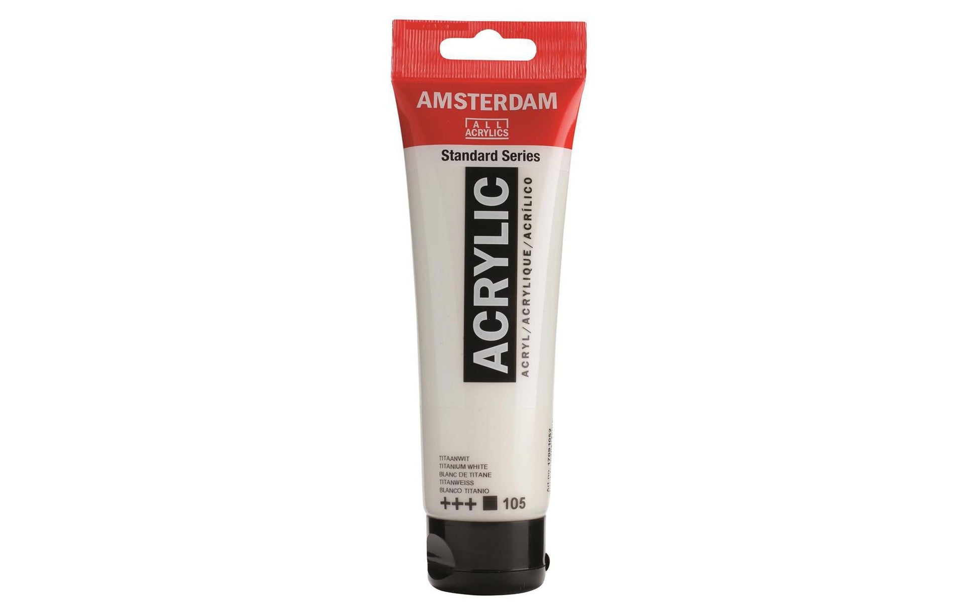 Royal Talens Amsterdam – Acrylic Standard – Acrylfarbe – Titanweiss, 120 ml