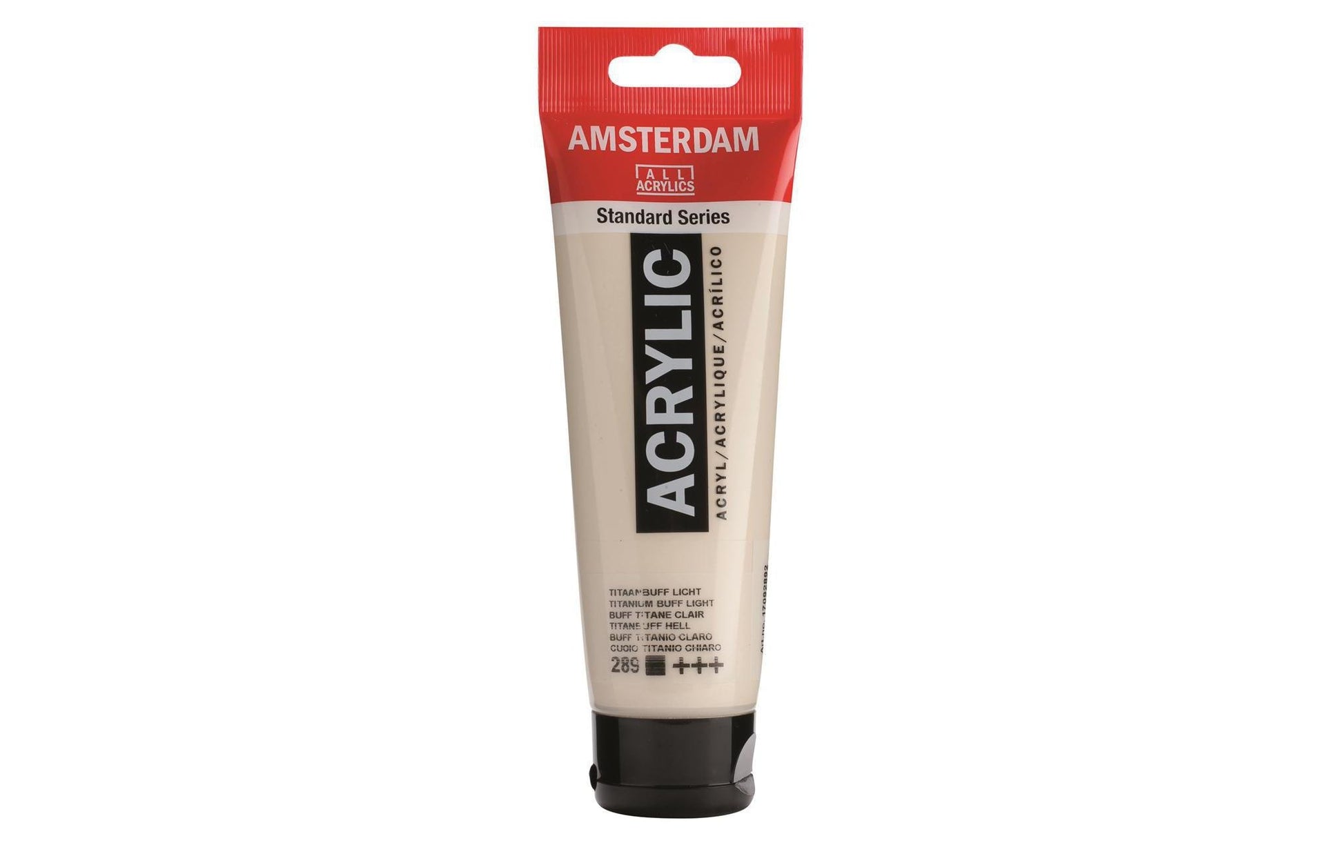 Royal Talens Amsterdam – Acrylic Standard – Acrylfarbe – Titanbuff Hell, 120 ml