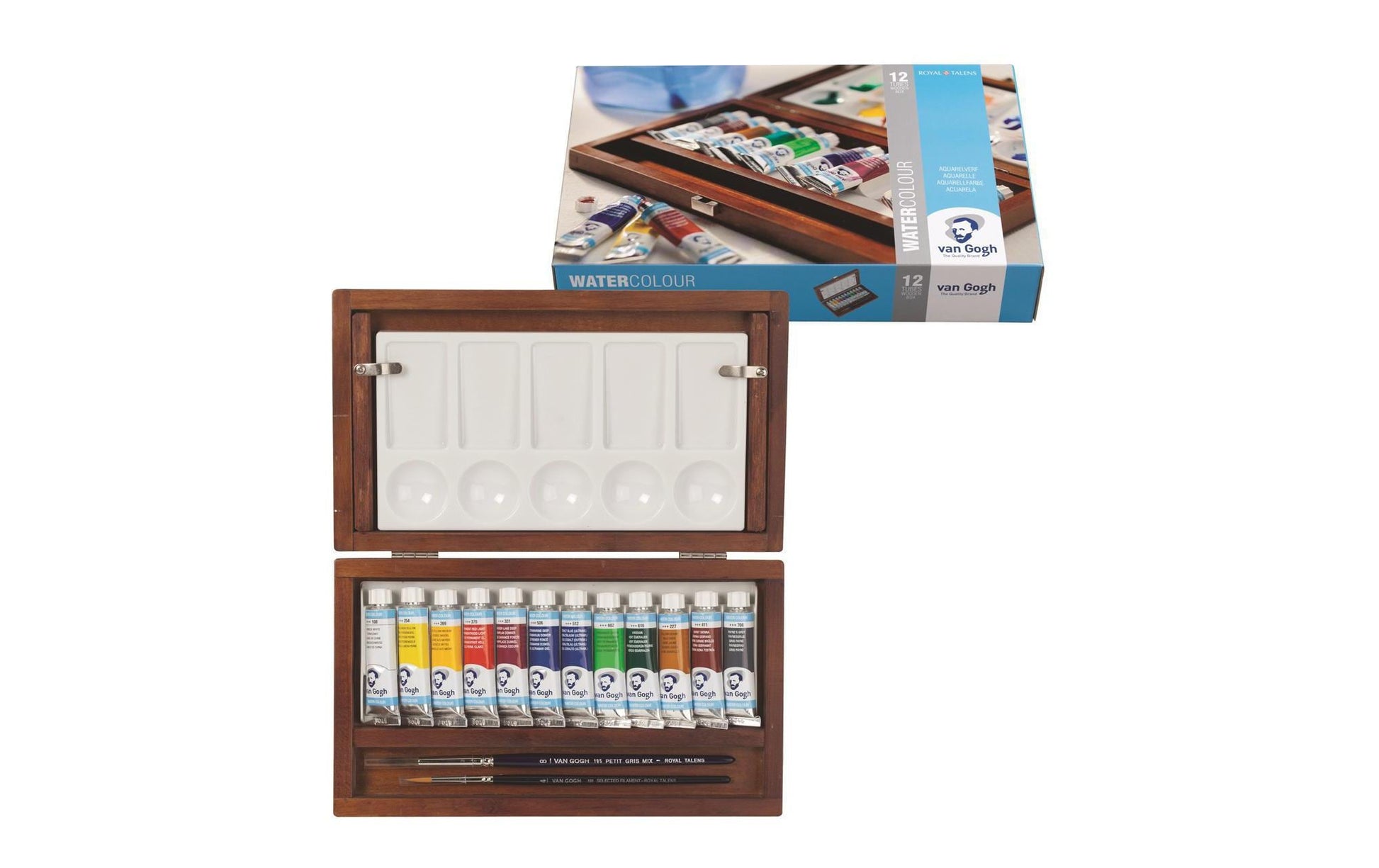 Van Gogh Aquarellfarbe – Mehrfarbig – 12 Farben (12×10 ml (120 ml)) – Tube – Lichtecht