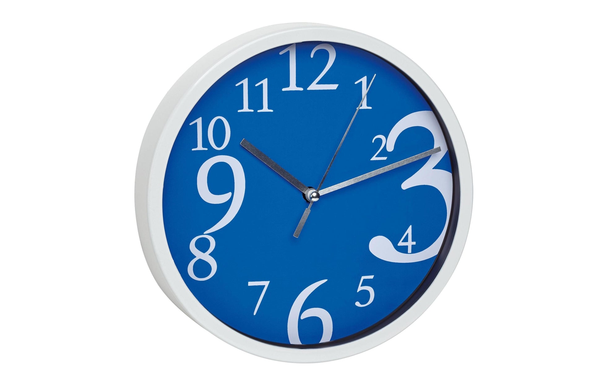 TFA-Dostmann TFA Dostmann Wanduhr – Analog, lautlos, Ø 20 cm, blau, Kunststoff