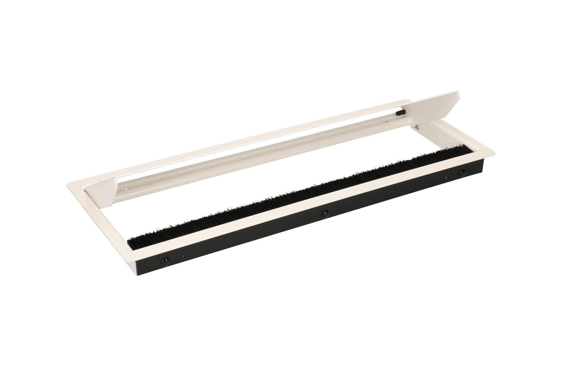 Bachmann CONI COVER Einbausteckdosenleiste, Einbau, Edelstahl, 387×149 mm – Weiss