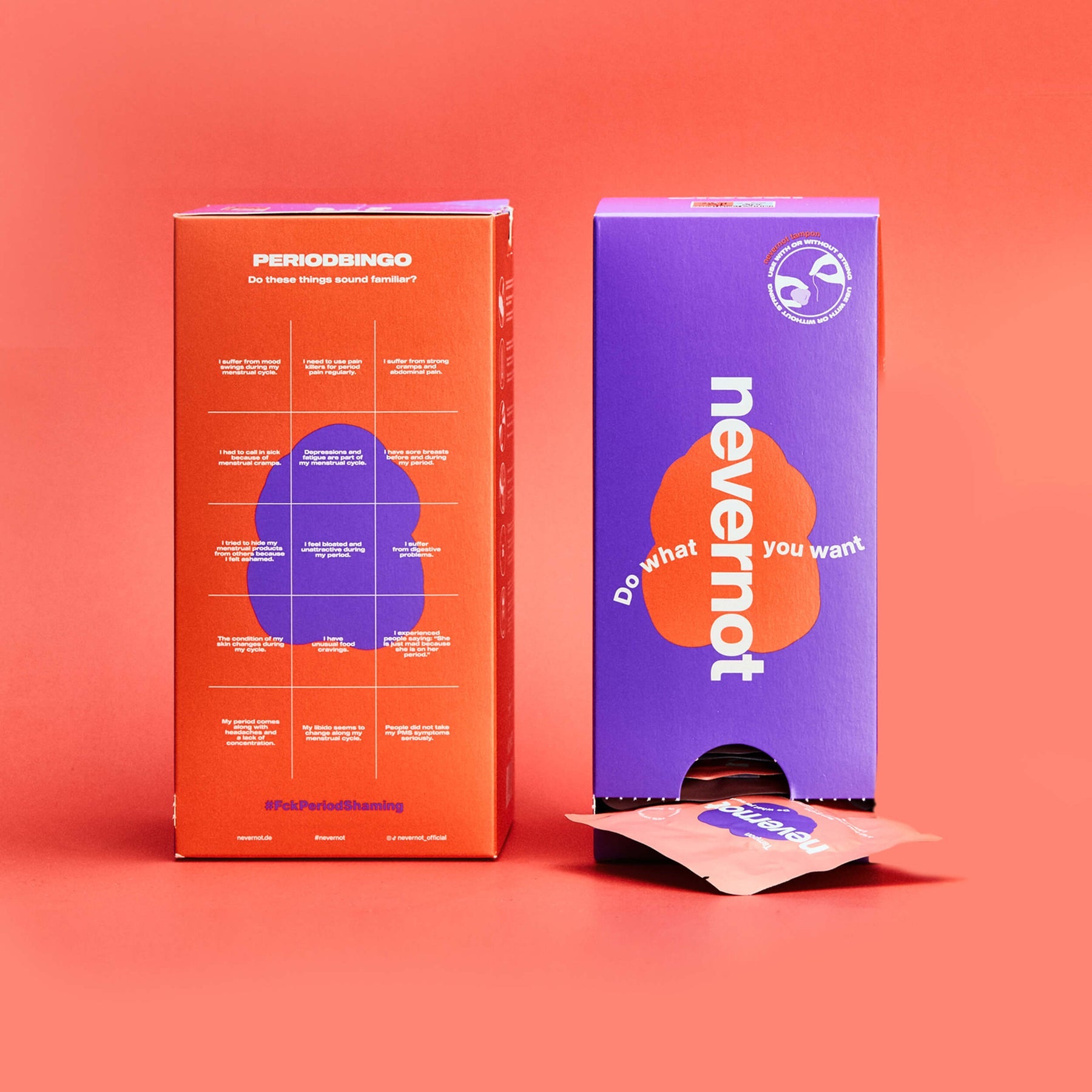 Nevernot Soft-Tampon 2.0 – 48 Stk, mit Applikator, Saugstärke Normal