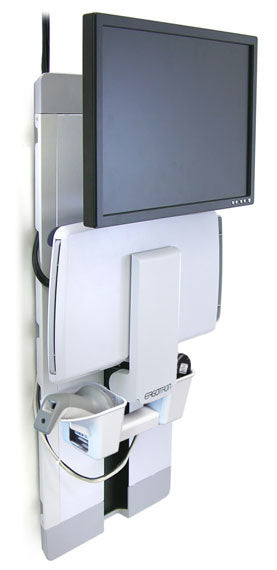 Ergotron STYLEVIEW VERTICAL LIFT – Monitorhalterung, Lift, Weiss