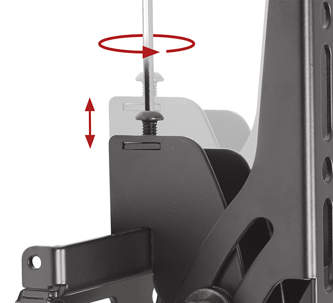B-Tech Wandhalterung – Neigbar – 39–55" – VESA 400×400 – bis 50 kg – BT8431