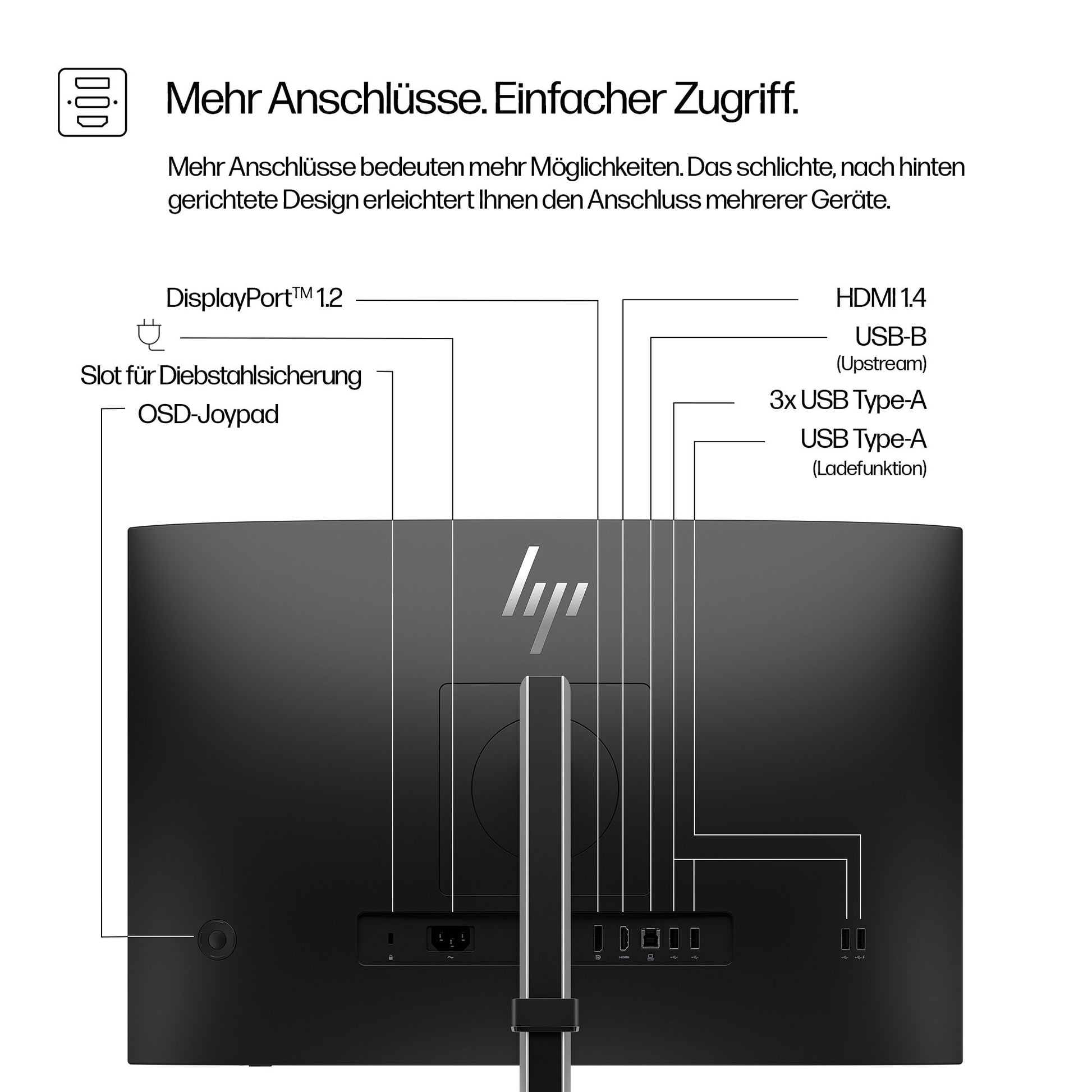 HP Serie 5 Pro 24 – Monitor, 24" 1920 × 1200 (WUXGA)