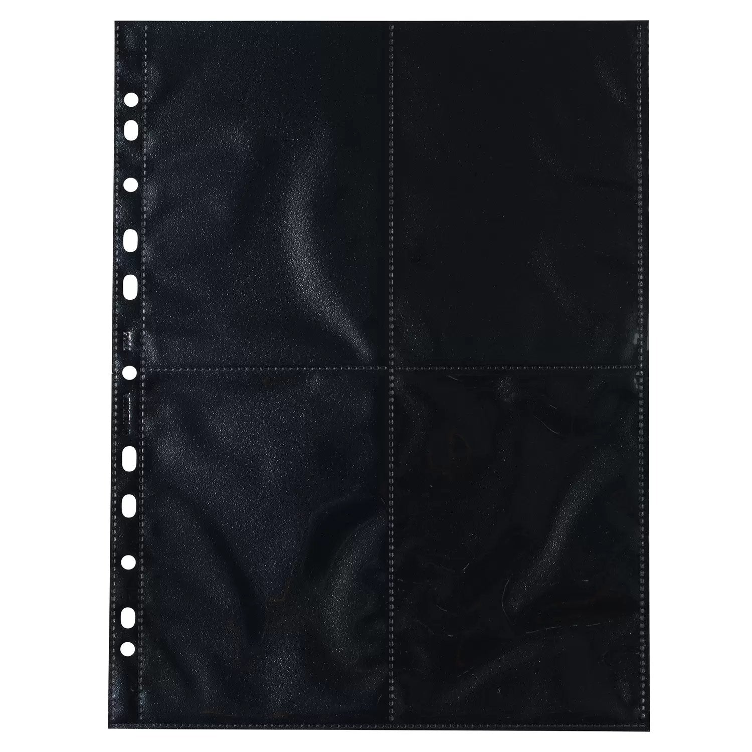 HERMA Sichtmappe für Fotos 10×15 cm – Schwarz, Kunststoff, Glänzend, 10er-Pack