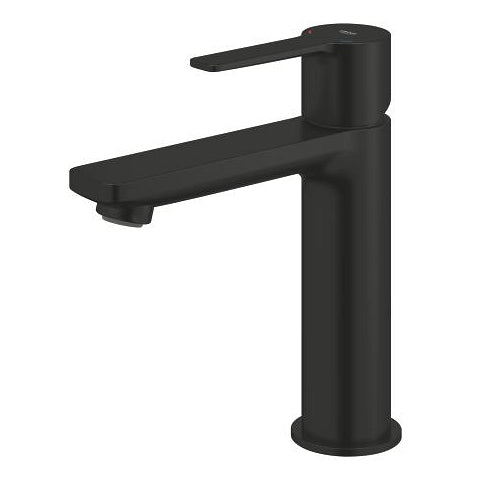 GROHE Lineare Badebatterie – Einhebelmischer (Unterputz), Messing, Schwarz