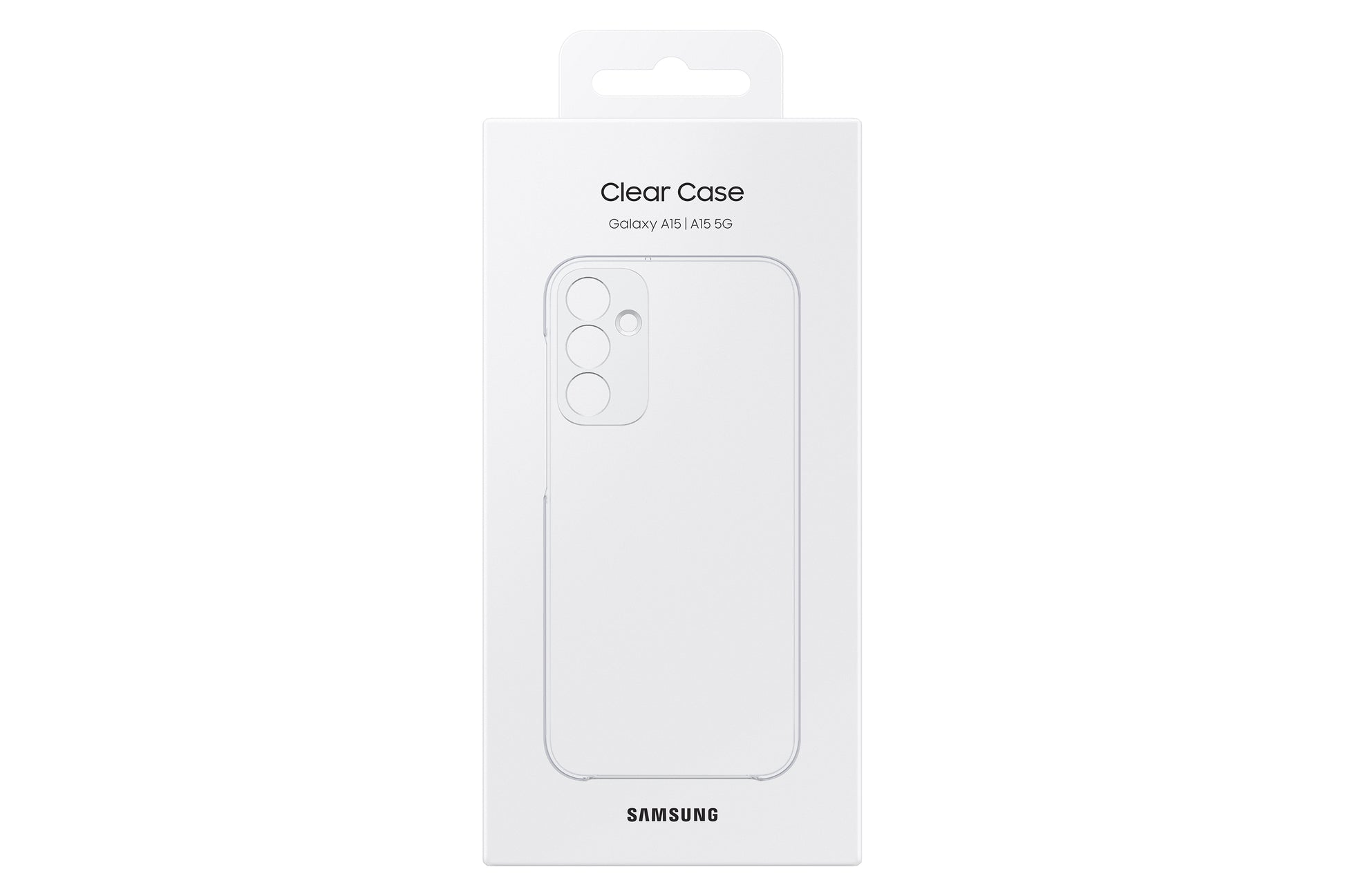 Samsung Clear Case – Backcover – für Samsung Galaxy A15 5G, Transparent