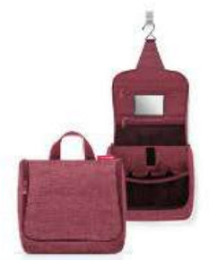 Reisenthel Kosmetiktasche – wasserfest, aufhängbar – 3 l – Bordeaux – Polyester – 1 Stk.