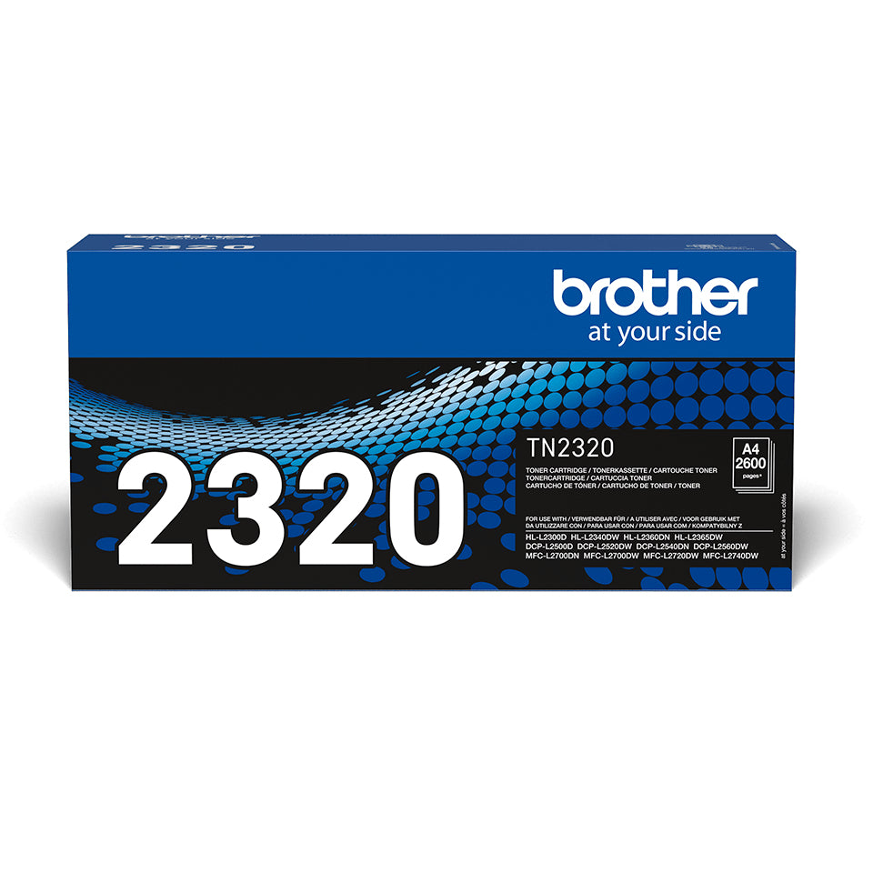 Brother Toner – schwarz, 2600 Seiten