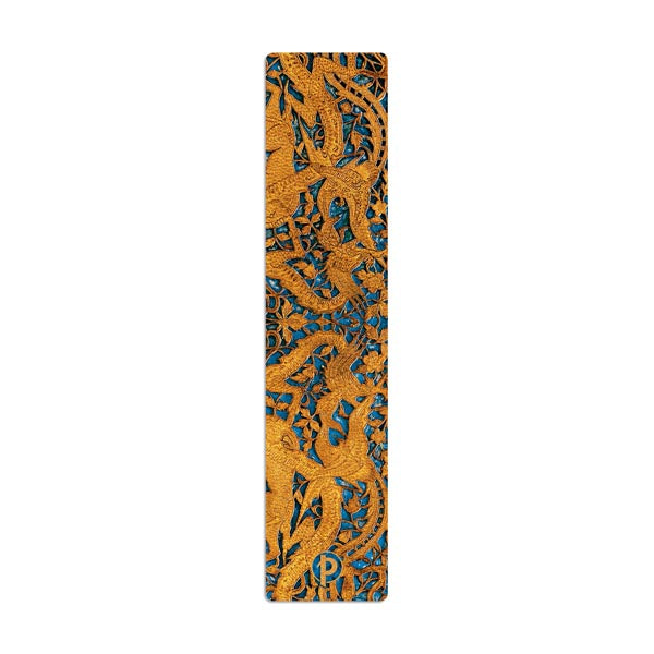 Paperblanks Safawidisch Indigo – Lesezeichen, flexibel, Papier, blau, 40 × 185 mm, 1er Set
