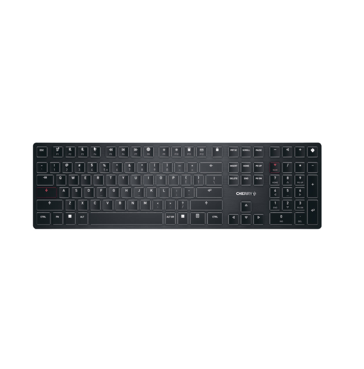 CHERRY KB MX Ultra – Tastatur, kabellos, US-Layout (EN), Low-Profile