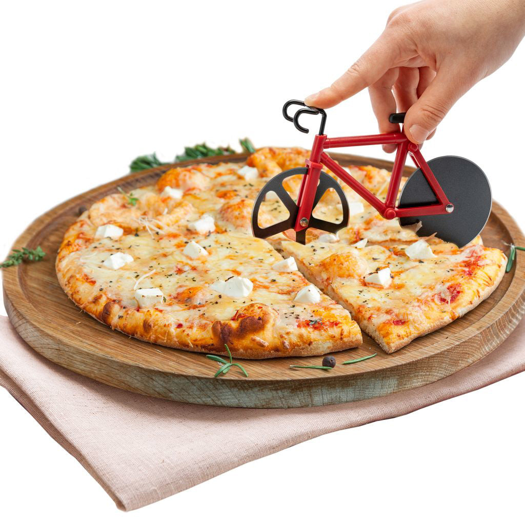 Westmark Pizzaschneider Ø 11,5 × 3,5 cm, Edelstahl/Kunststoff, Rot/Schwarz