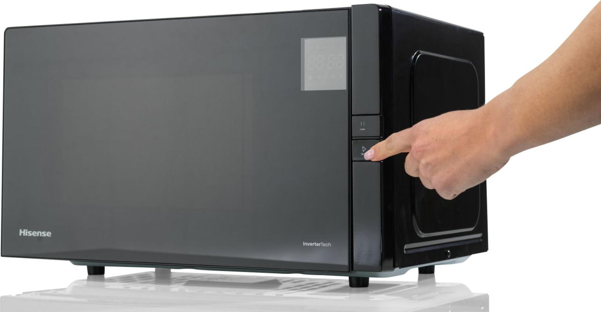 Hisense Grill-Mikrowelle H25MOBS4HGI – 25 l, 900 W – schwarz
