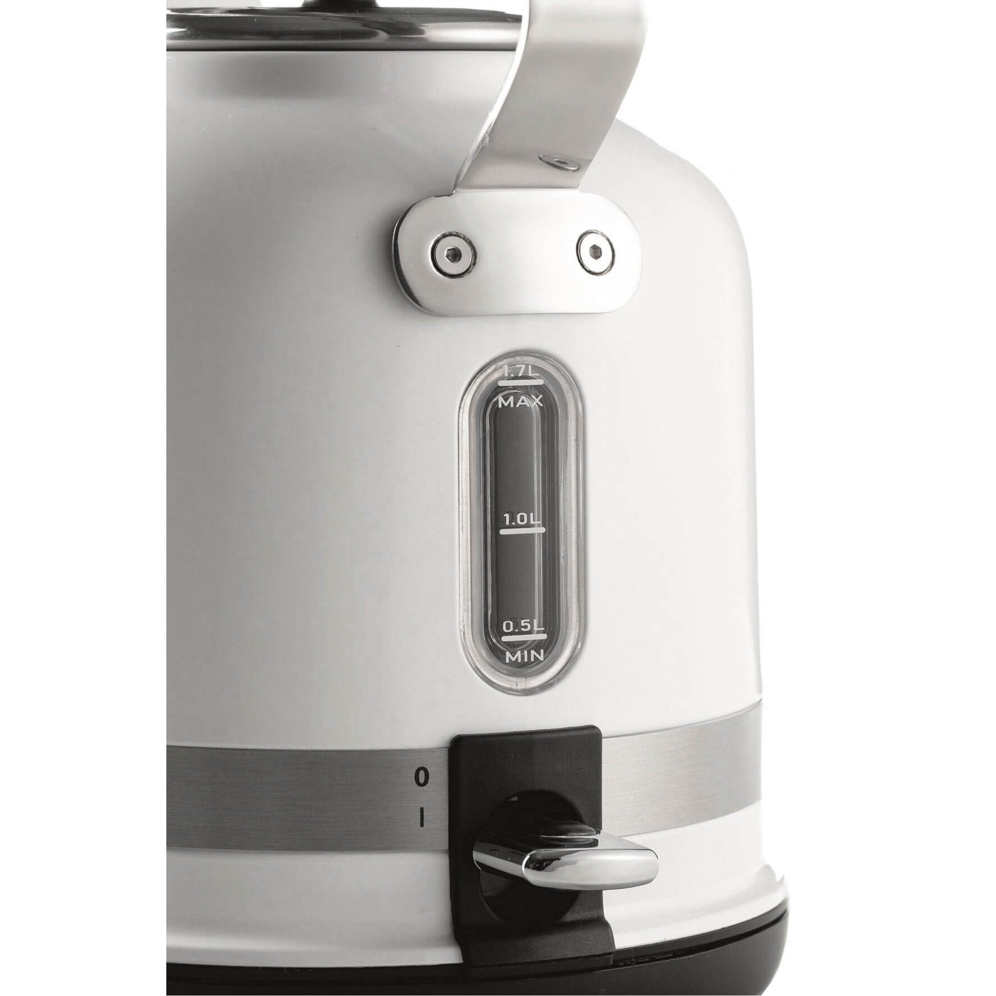 Ariete Wasserkocher – 1,5 l, Edelstahl, Weiss, ARI-2854-MOD-WH