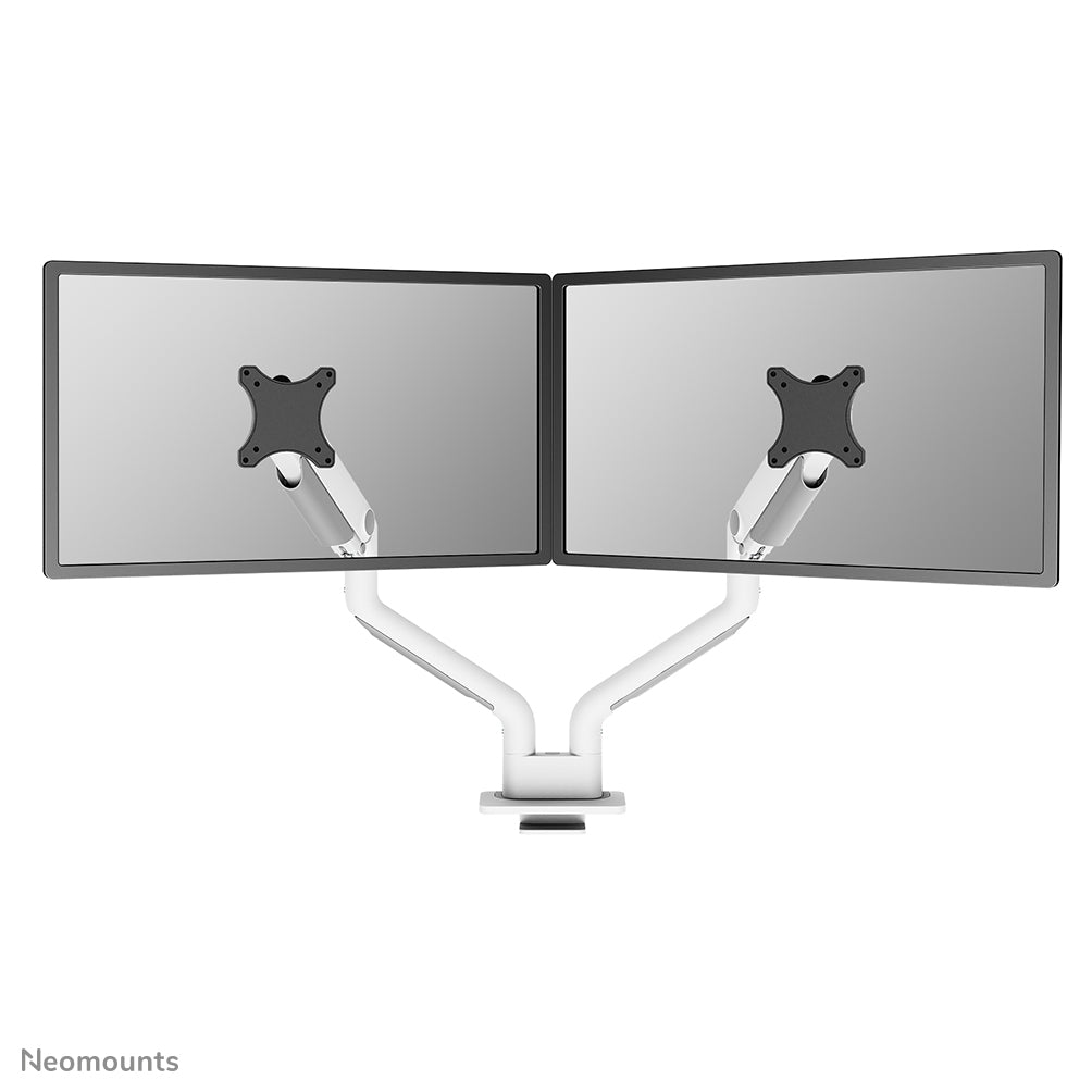 Neomounts Ds70S-950Wh2 – Monitorarm, 2, Klemme/Durchführung, bis 35", VESA 75 × 75/100 × 100 mm, 18 kg