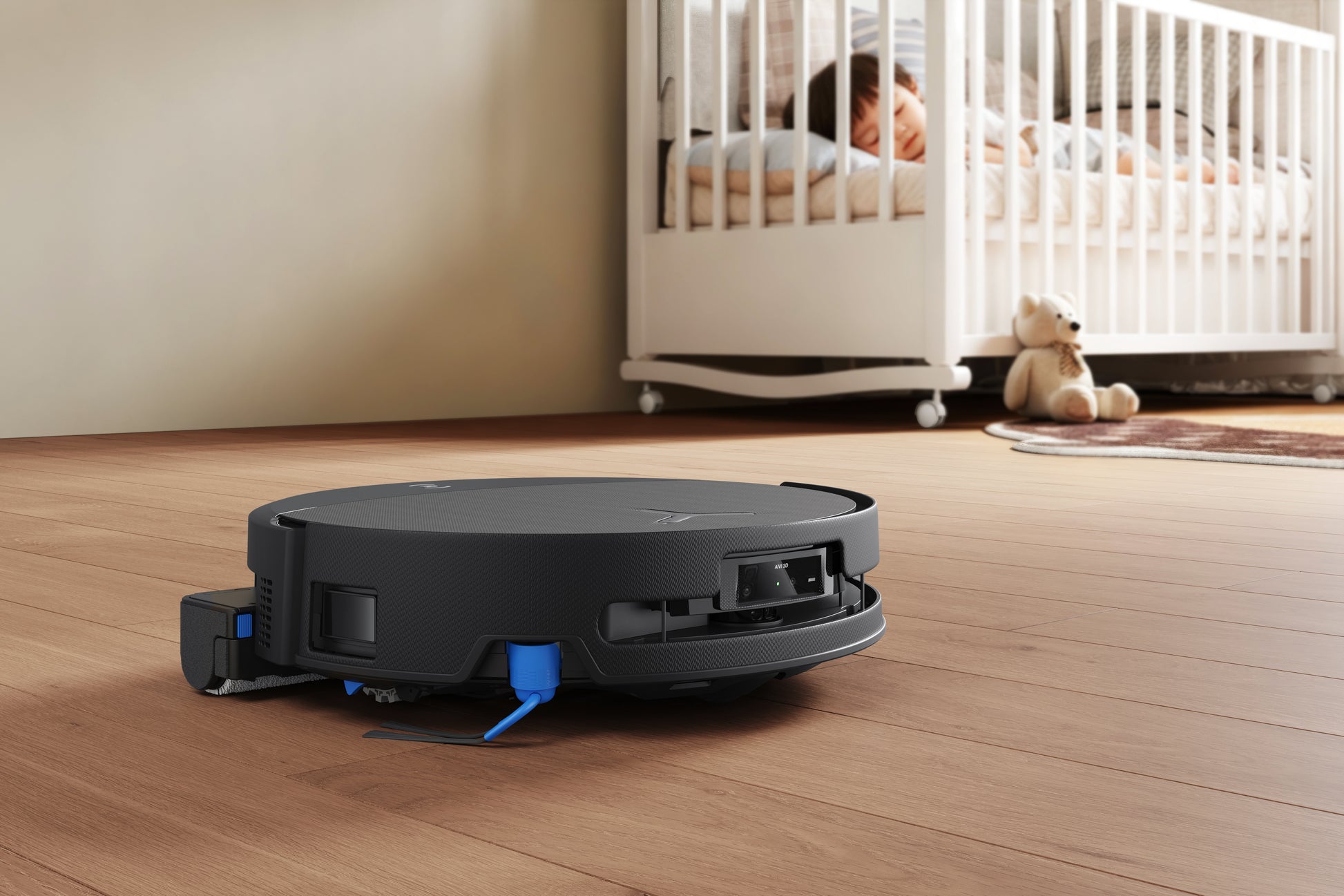 Ecovacs Deebot T90 PRO OMNI Saugroboter mit Absaugstation und Wischfunktion – 30000 Pa, 350 min, Höhe 98 mm