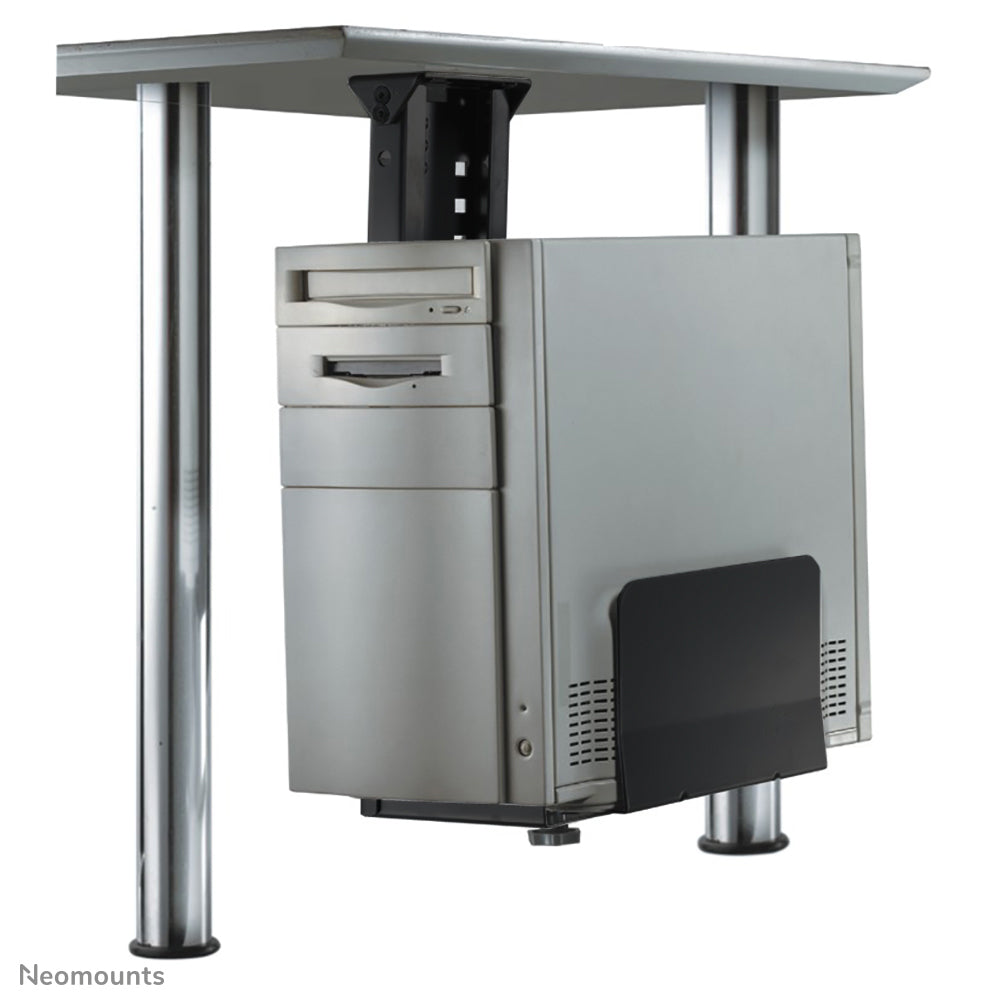 Neomounts CPU-Halterung (Untertisch) – bis 30 kg, Schwarz, Stahl