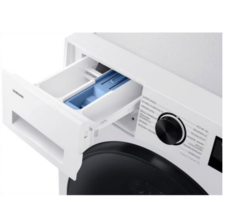 Samsung Waschtrockner WD5000 – 9 kg Waschen, 6 kg Trocknen, Invertermotor, 1'400 U/min – Weiss