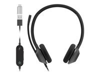 Cisco 322 – Duo Headset – USB-C – für Microsoft Teams – schwarz