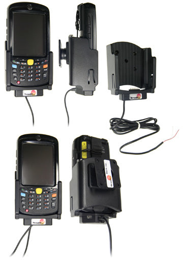 Brodit 5-532180 Kfz-Ladehalterung – USB – für Motorola MC55/MC65/MC67 – Schwarz
