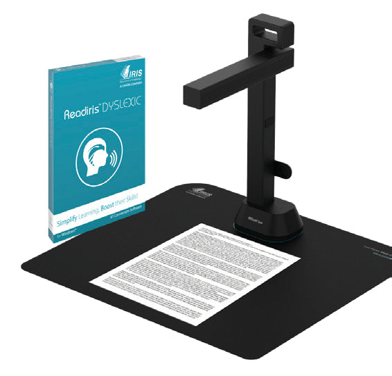 I.R.I.S. IRIScan Desk 6 Pro Dyslexic – Overhead-Scanner, A3, USB