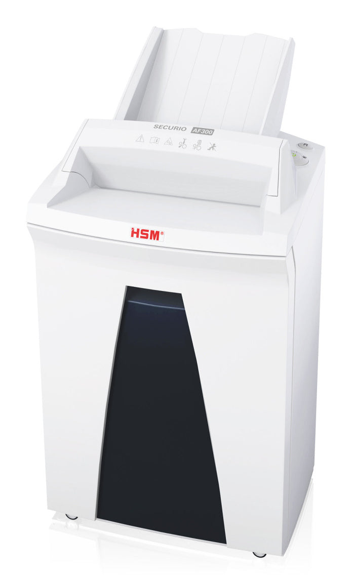 HSM Securio AF300 – Aktenvernichter mit Autofeed 300 Blatt, DIN P-5, Partikelschnitt 1,9 × 15 mm, 35 l, A4