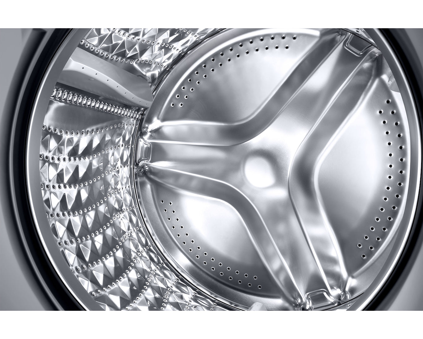 Samsung Waschmaschine, 9 kg, Weiss, 60 × 85 × 60 cm – WW7400