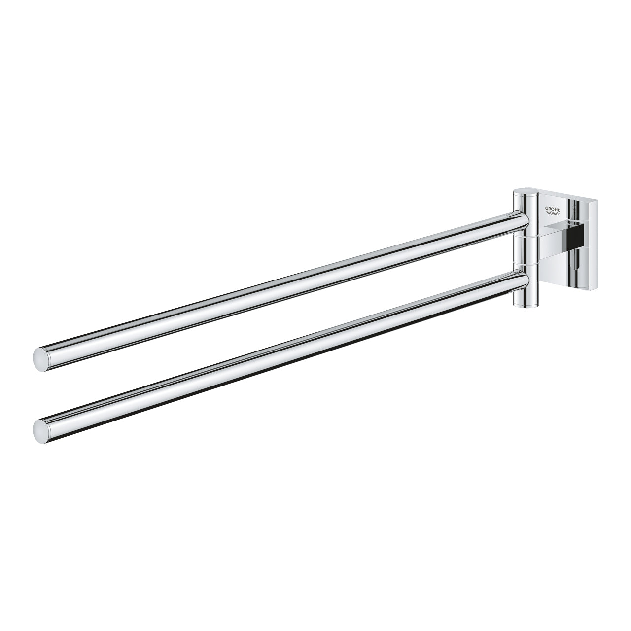 GROHE Start Cube Doppelter Handtuchhalter – Bohren – Chrom – Metall