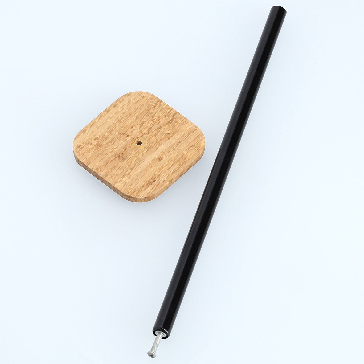 Zeller Present Toilettenpapierständer – Bambus, Braun, für 4 Rollen, 12 × 12 × 46 cm