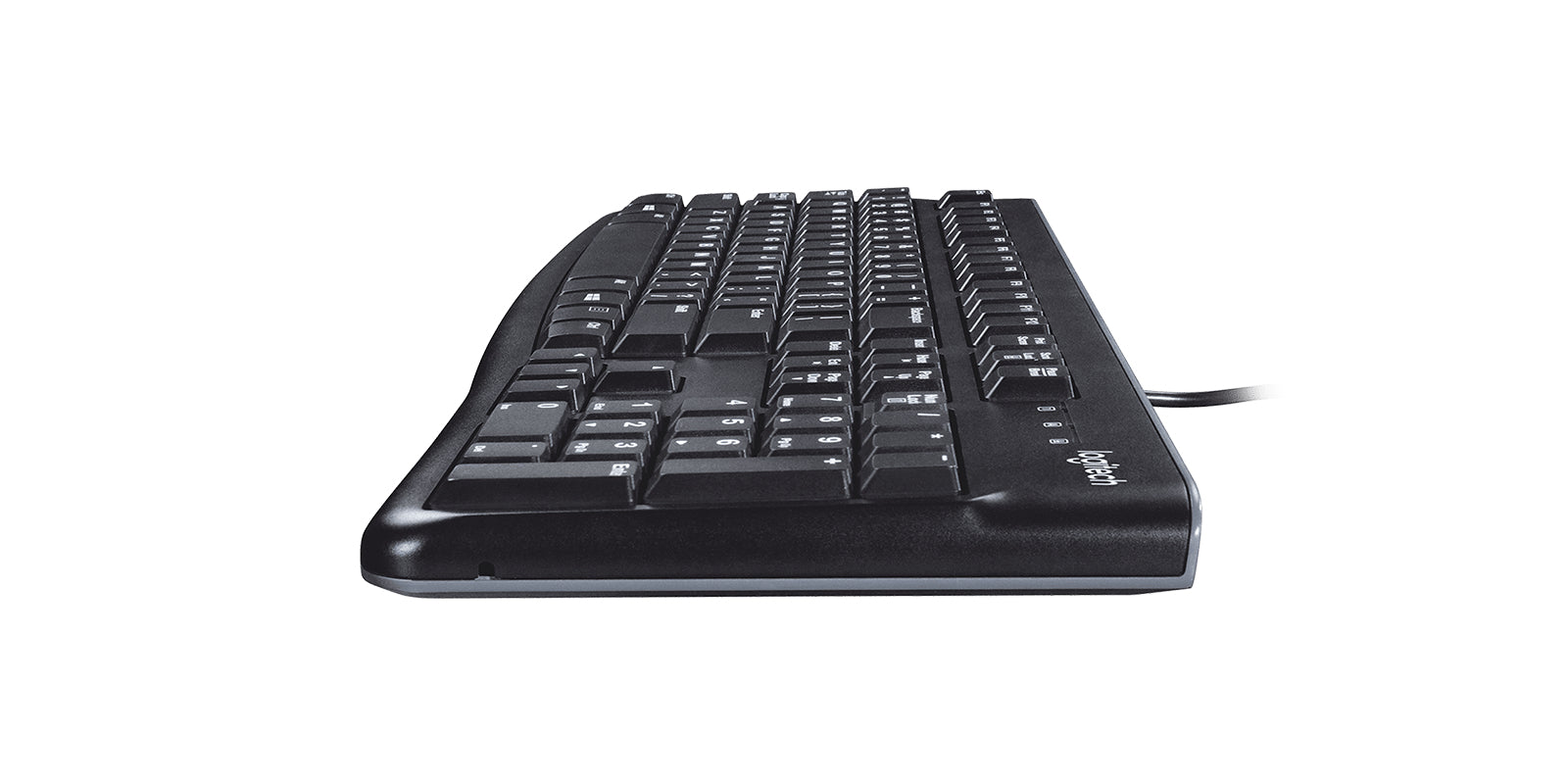 Logitech K120 – Kabelgebundene Tastatur (USB-A), ES-Layout (ES), Schwarz
