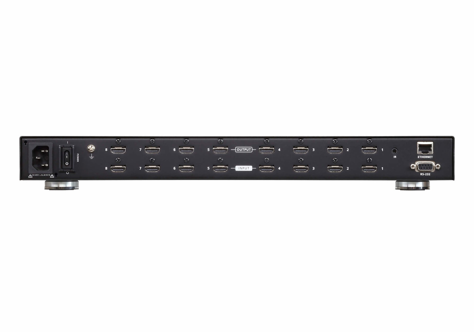 ATEN VM0808HB – HDMI Matrix 8×8, 4K@60 Hz, 15 m, HDR, HDCP 2.2, RS‑232