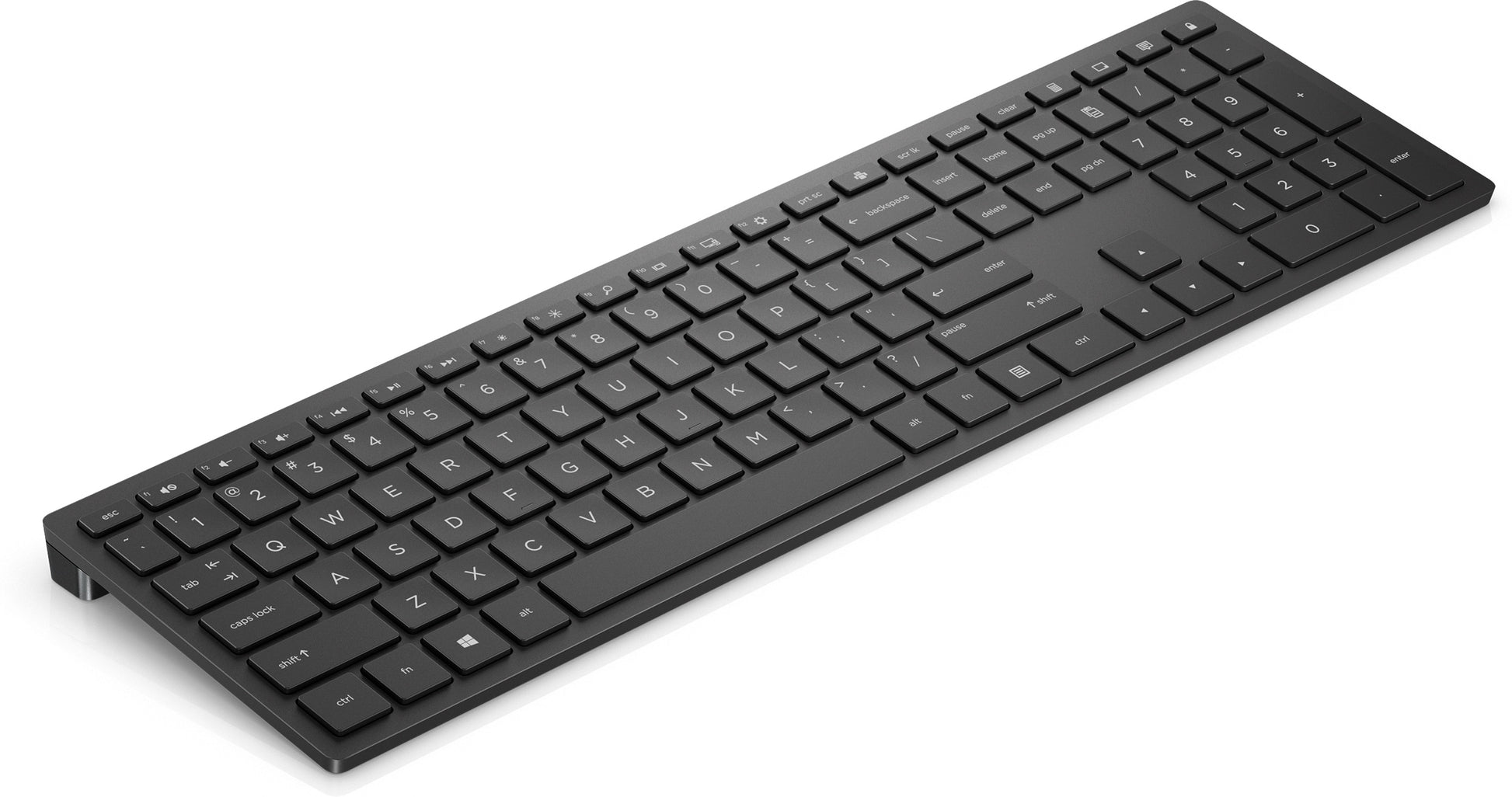 HP Pavilion 400 Wireless – Tastatur – 2,4 GHz (Nano-Empfänger, USB-A) – Schwarz