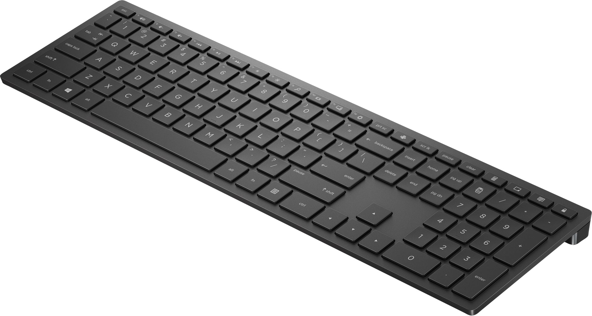 HP Pavilion 400 Wireless – Tastatur – 2,4 GHz (Nano-Empfänger) – AZERTY (FR) – Schwarz