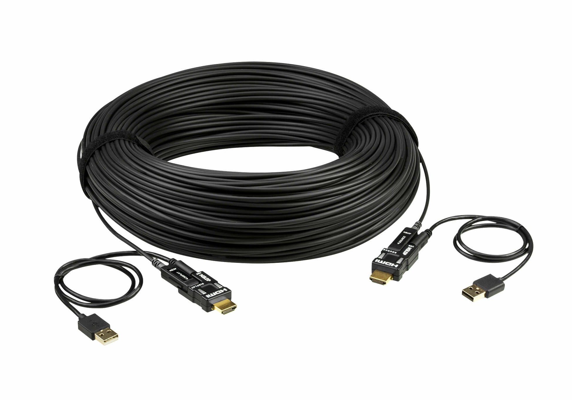 ATEN HDMI Verlängerung HDMI 2.0 4K 60 Hz – 100 m – AOC, aktiv