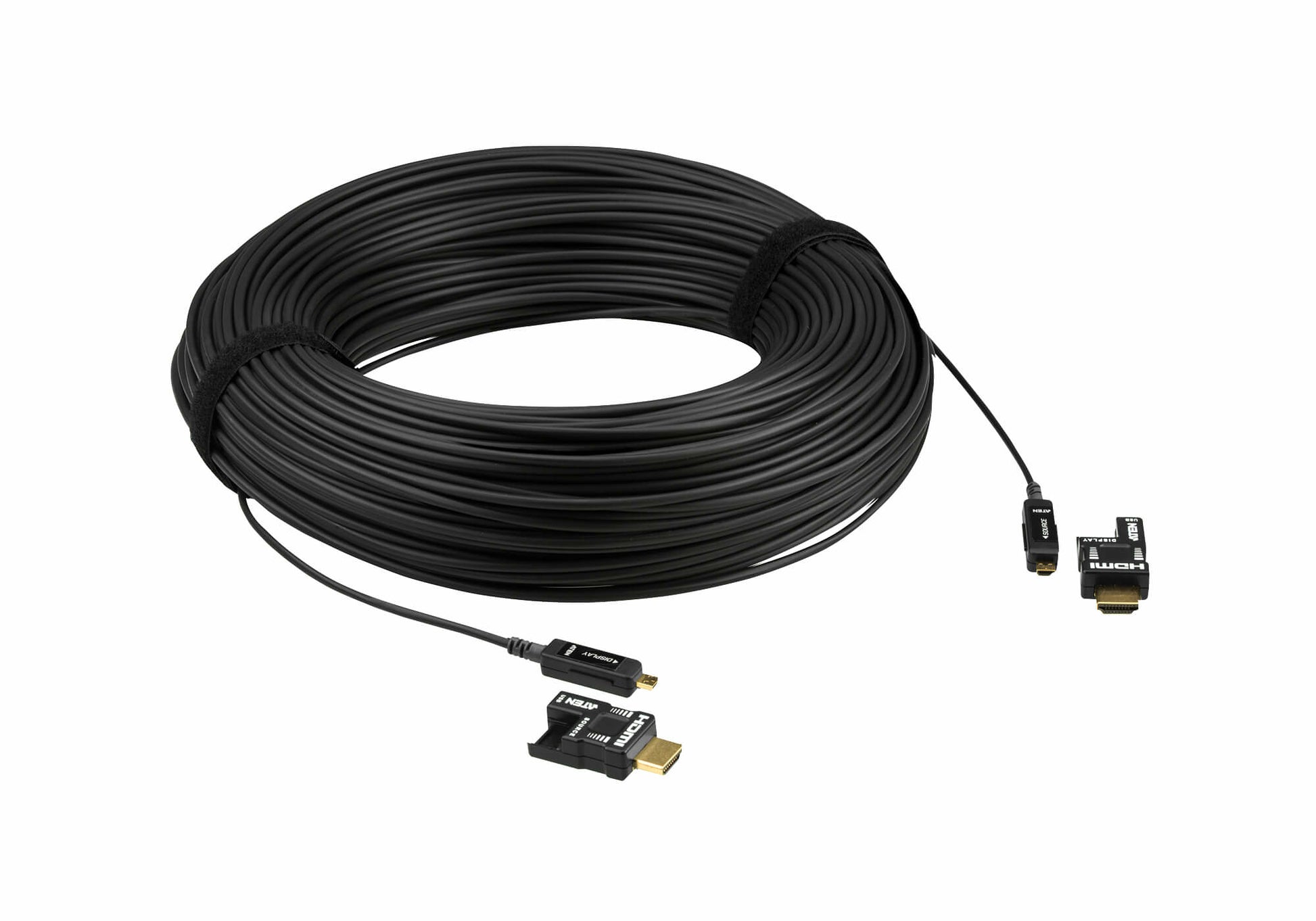 ATEN HDMI Verlängerung HDMI 2.0 4K 60 Hz – 100 m – AOC, aktiv