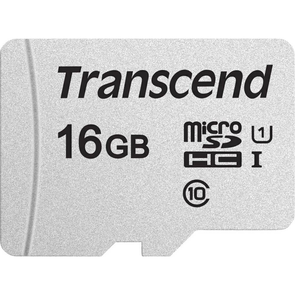 Transcend microSDHC 16 GB – UHS-I, Klasse 10, U1, 95/10 MB/s, inkl. SD-Adapter