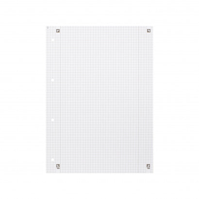 Elba Collegeblock, 80 Blatt, 4-fach gelocht, perforiert, 90 g/m² – Sonnengelb, für SCRIBZEE App