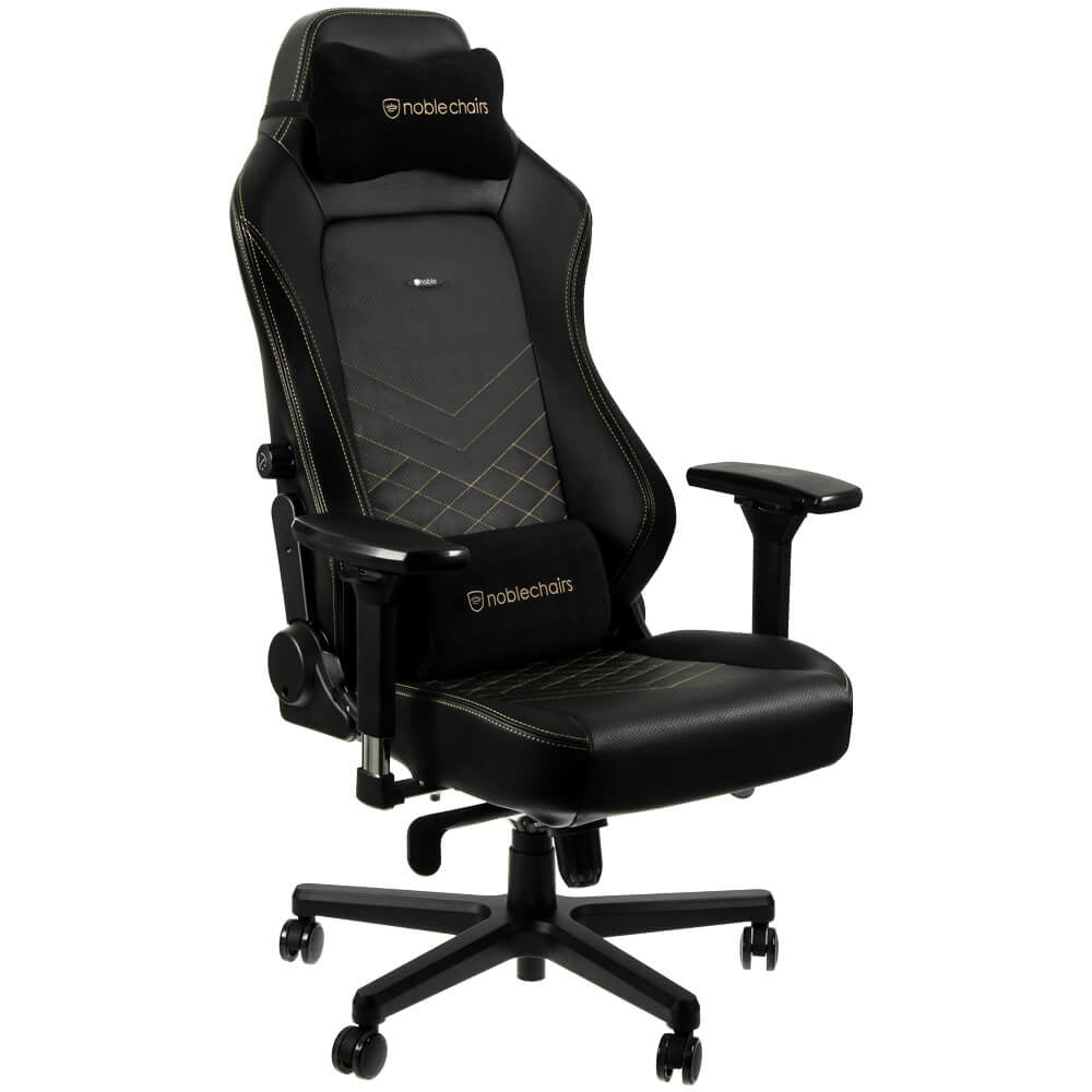 Noblechairs Konferenzstuhl Hero – 57 × 55 × 137 cm, gold