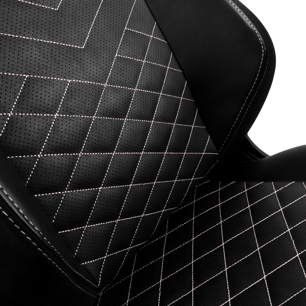 Noblechairs Konferenzstuhl Hero – 57×55×137 cm, weiss/schwarz