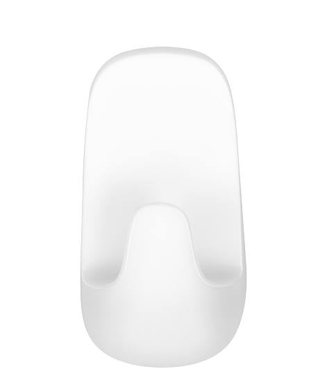 TESA Klebehaken – Kunststoff, 2 kg, Klebestreifen, 2er-Set