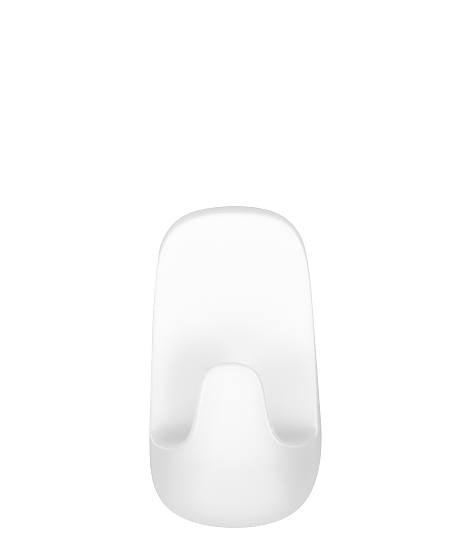 TESA Klebehaken – Kunststoff, 1 kg, Klebestreifen, Weiss, 3er-Set